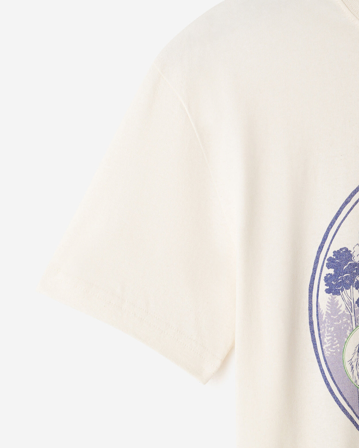 X NCC Earth Month T-Shirt / NATURAL/TRUE NAVY