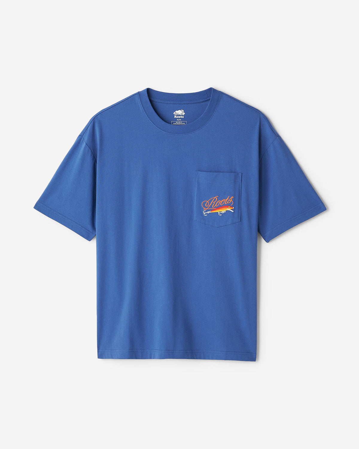 Mens Pocket Trail Relaxed T- Shirt / MONSOON BLUE