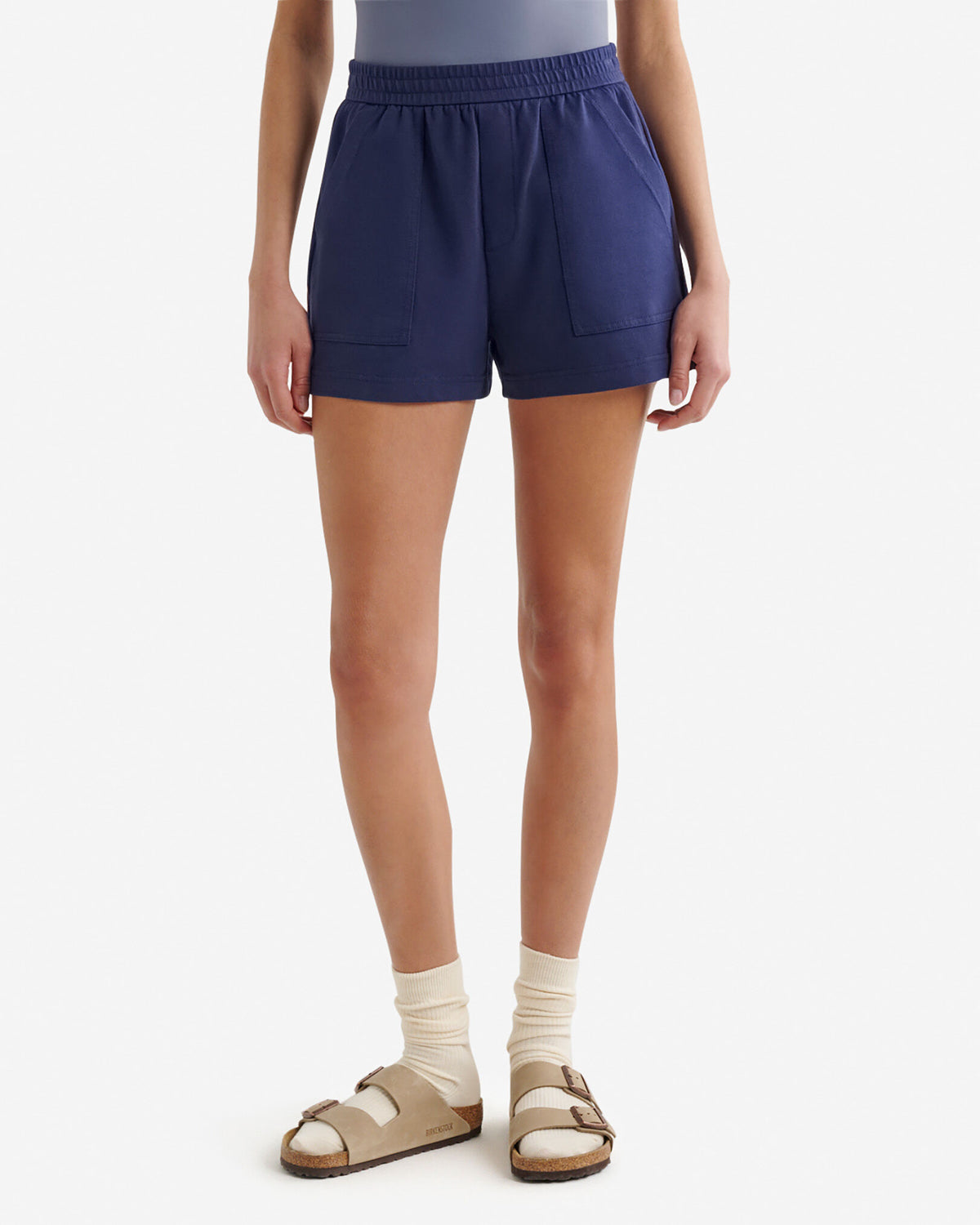 Welland Knit Twill Short 3 Inch / INDIGO INK