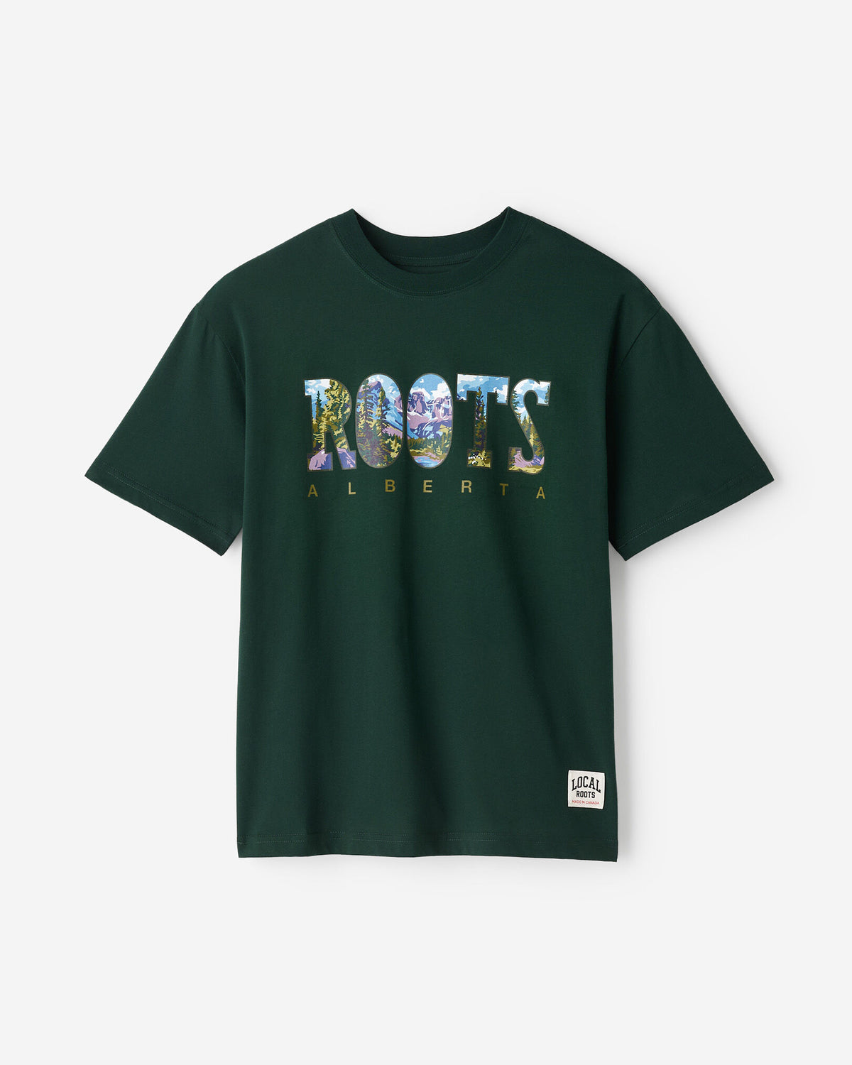 Greetings From The West T-Shirt / VARSITY GREEN