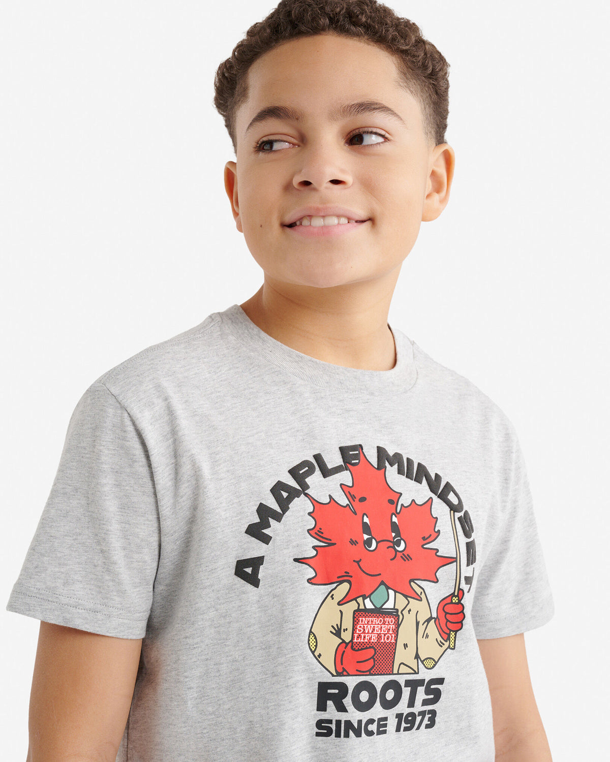 Kids Natural Element T-Shirt / HEATHER GREY