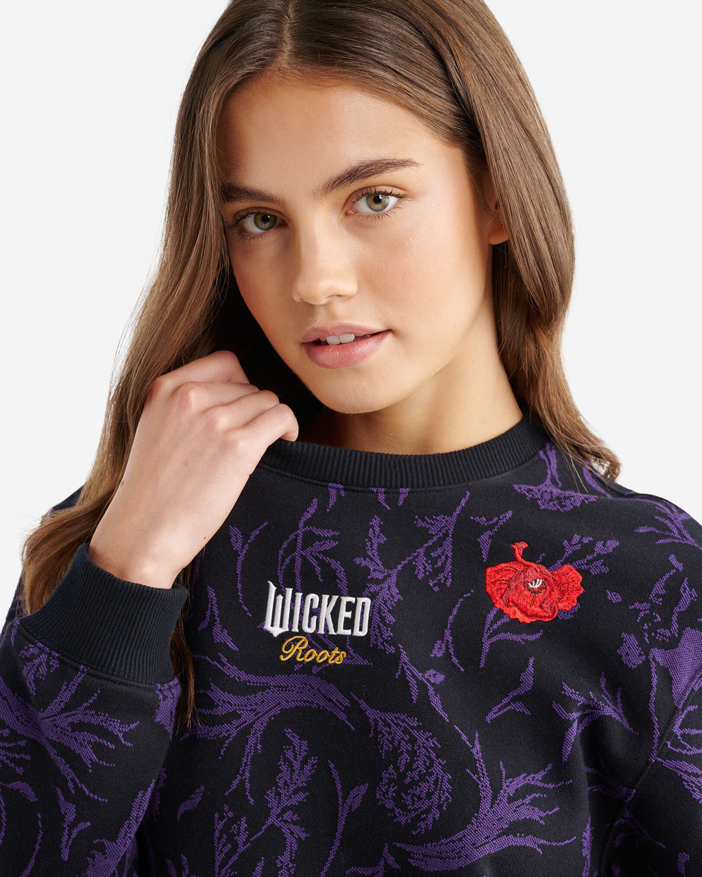 X Wicked Floral Print Crew / MULTI