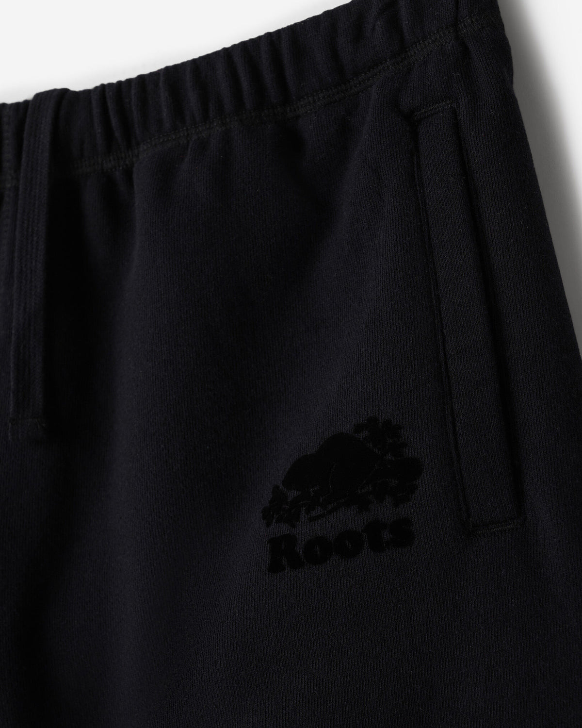 Organic Original Terry Sweatshort 3 Inch / BLACK