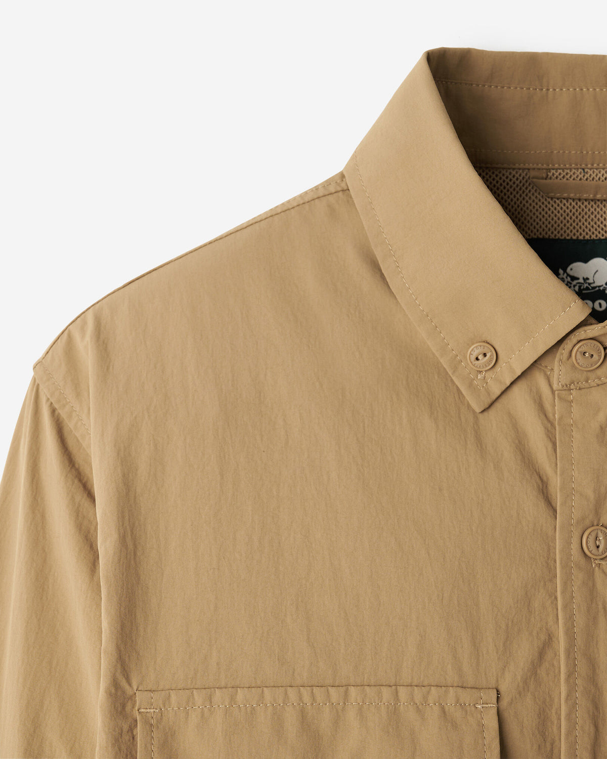 Outdoor Nylon Shirt / SEPIA TAUPE