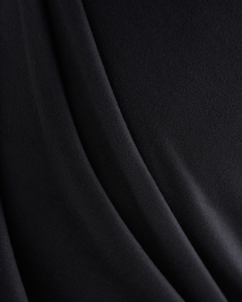 Renew Knit Classic Long Sleeve Top / BLACK