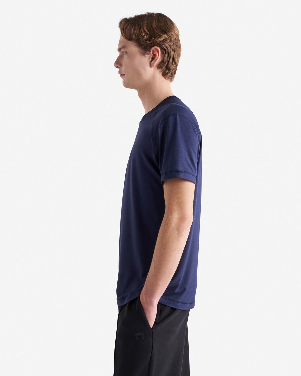 Renew Knit Short Sleeve Top / NAVY BLAZER