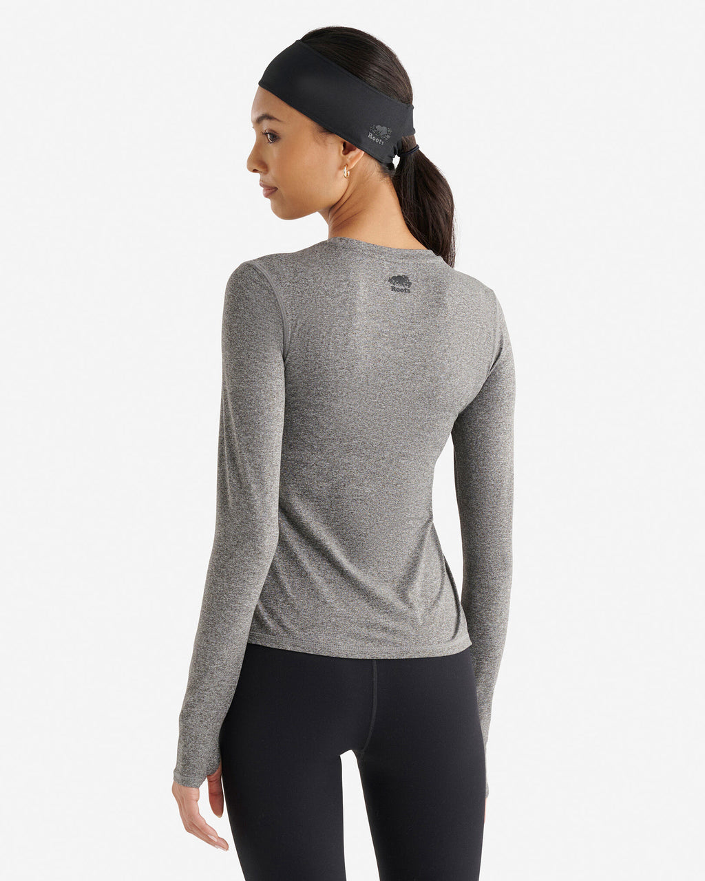 Renew Knit Fitted Long Sleeve Top / SALT & PEPPER