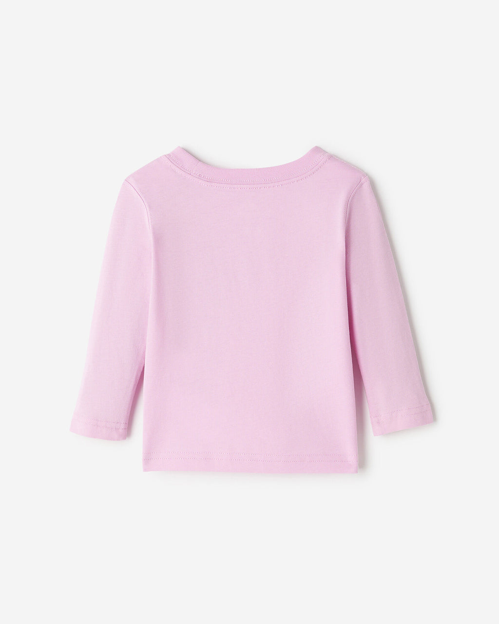 Baby Cozy Bear Long Sleeve T-Shirt / PINK LAVENDER