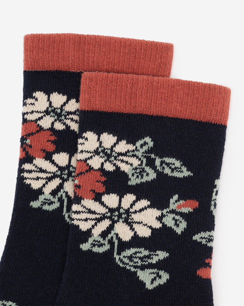 Adult  Patchwork Sock / NAVY BLAZER