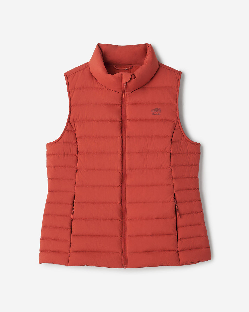 Down Packable Vest / CANYON RED