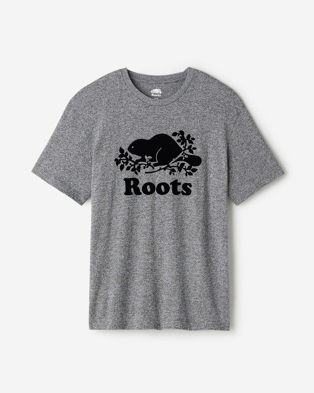 Mens Organic Cooper Beaver T-shirt / SALT & PEPPER