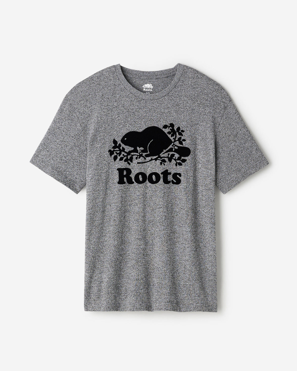 Mens Organic Cooper Beaver T-shirt / SALT & PEPPER