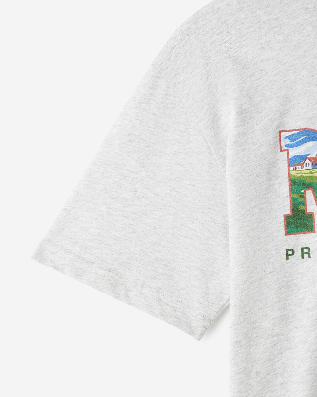 Greetings From The East T-Shirt / ATHLETIC GREY MIX