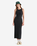 Rib Dress / BLACK