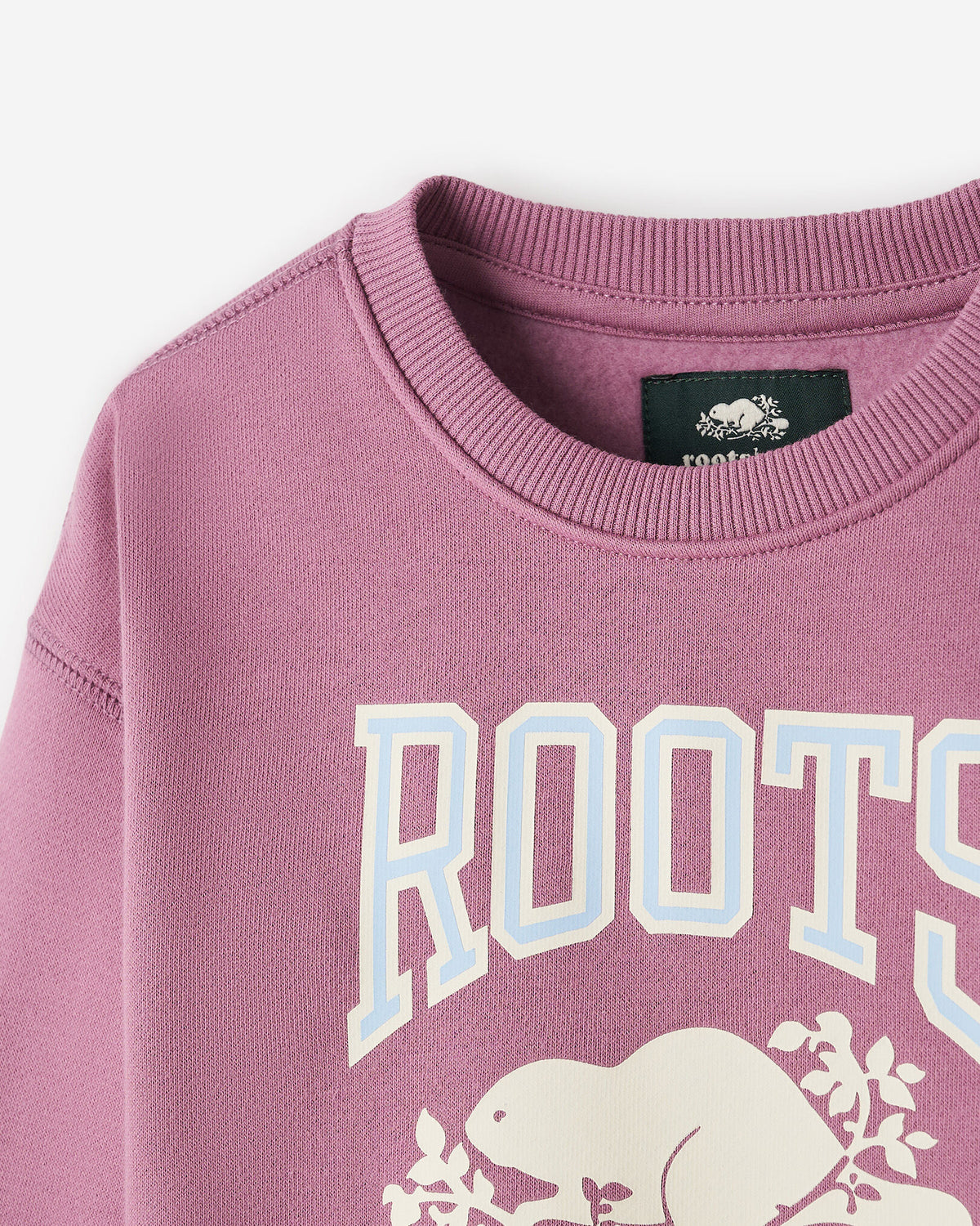 Baby RBA Archive Crew Sweatshirt / DUSKY PLUM