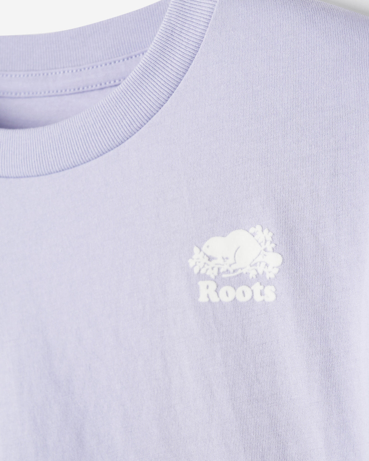 Toddler Girls Sleeveless Boxy T-Shirt / COSMIC SKY