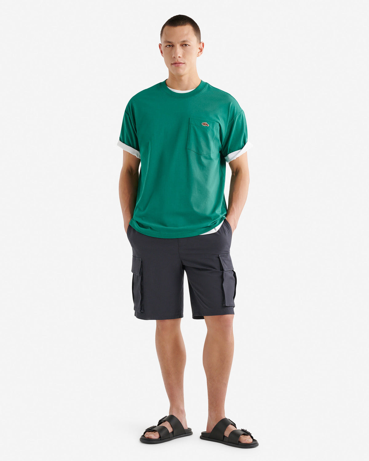 Mens Beavermark T-Shirt / EVERGREEN