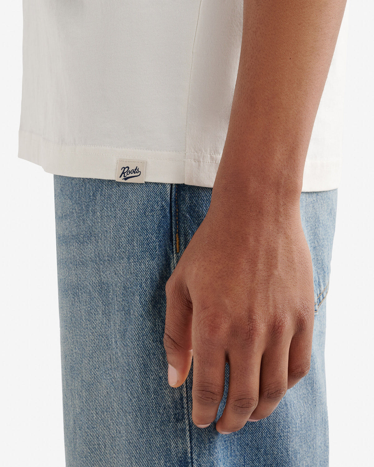 Mens  WildernessT-Shirt / GARDENIA WHITE