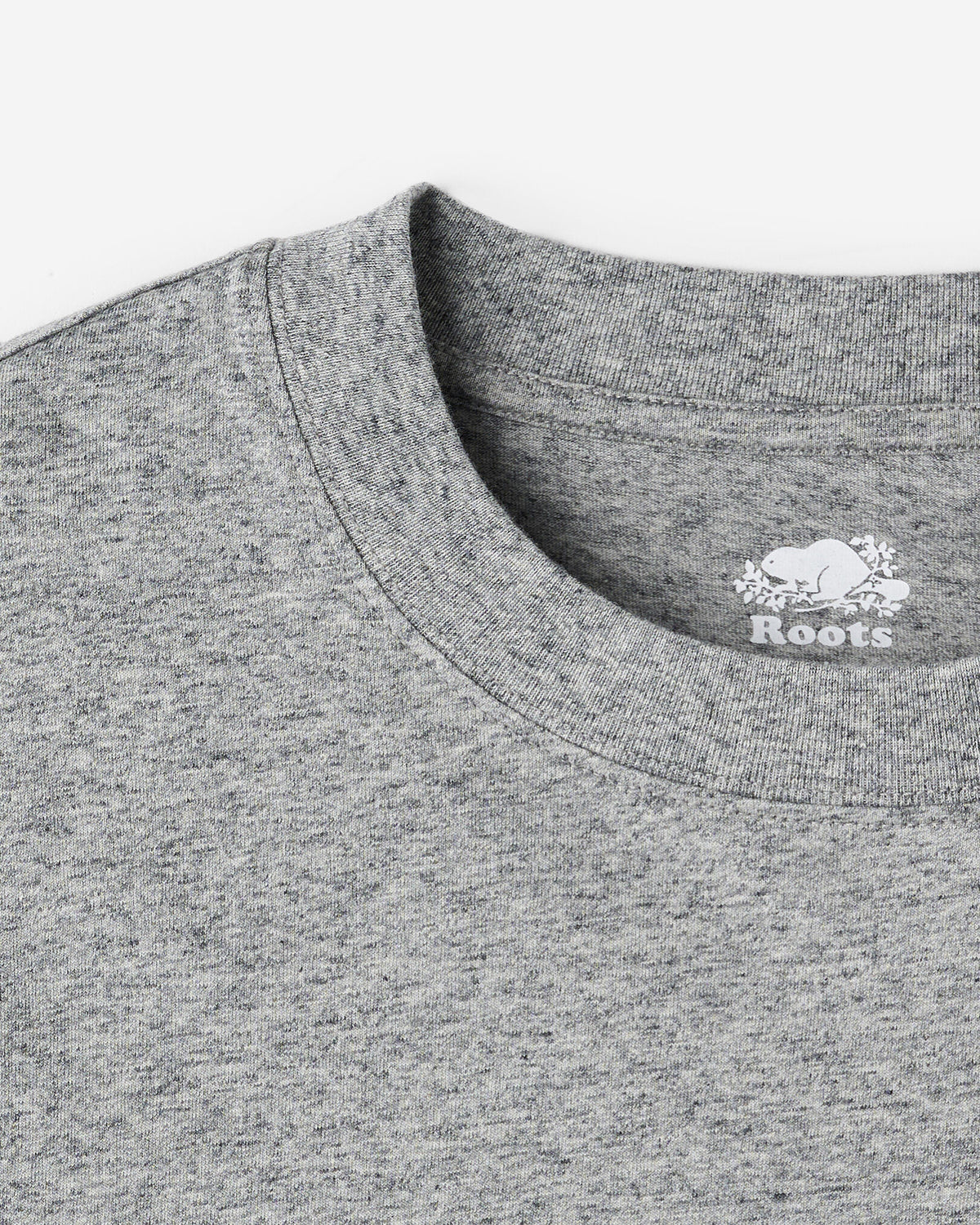 Mens Beavermark T-Shirt / SALT & PEPPER MIX