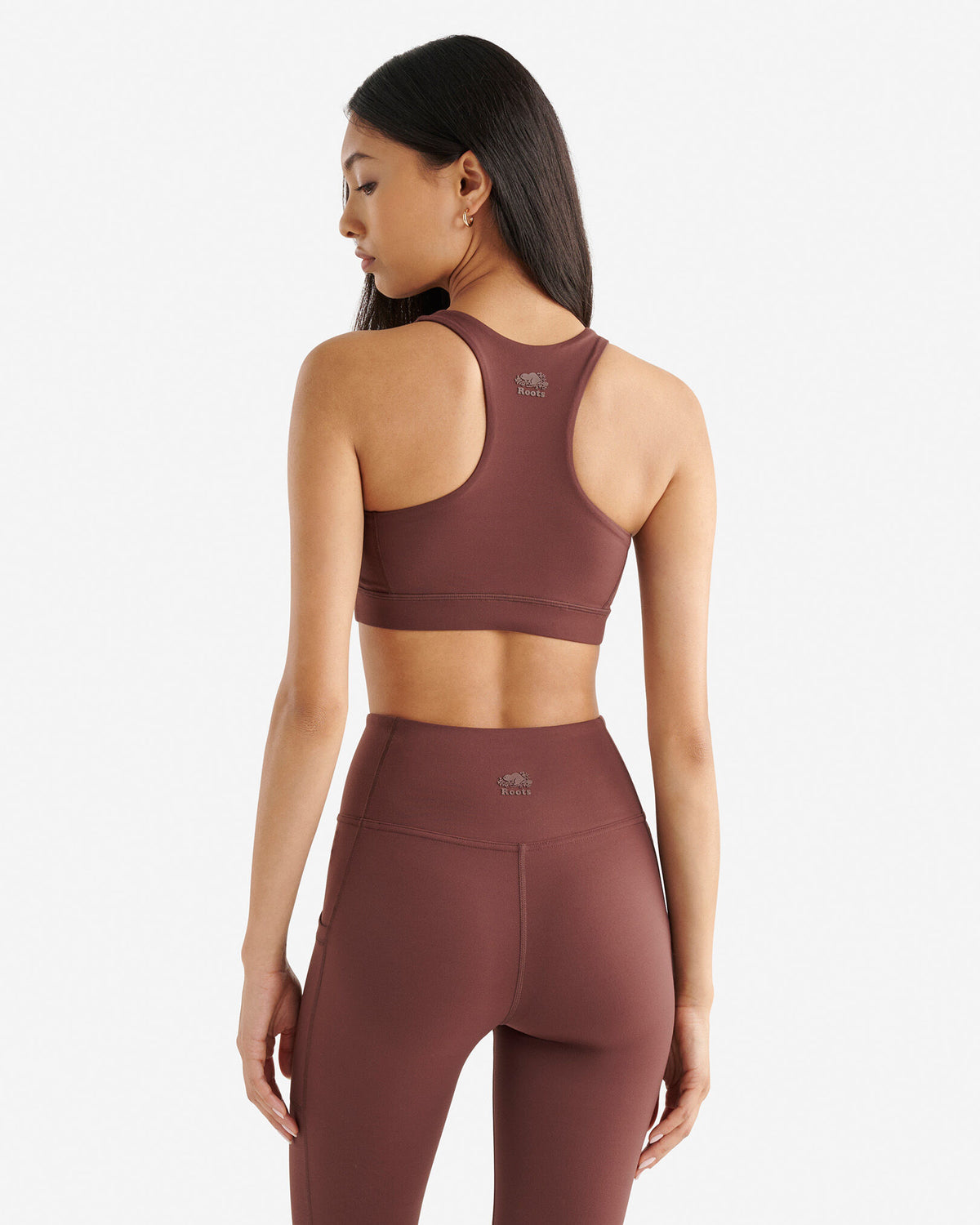 Restore Stretch Sports Bra / HAZELNUT BROWN