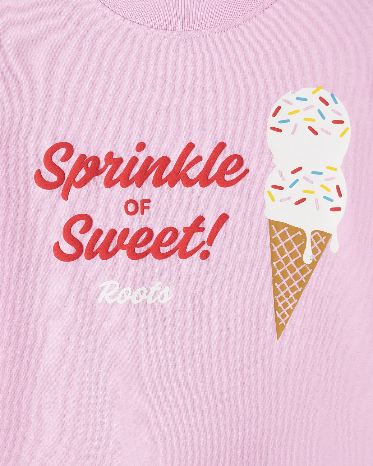 Toddler Pops & Scoops T-Shirt / PINK LAVENDER