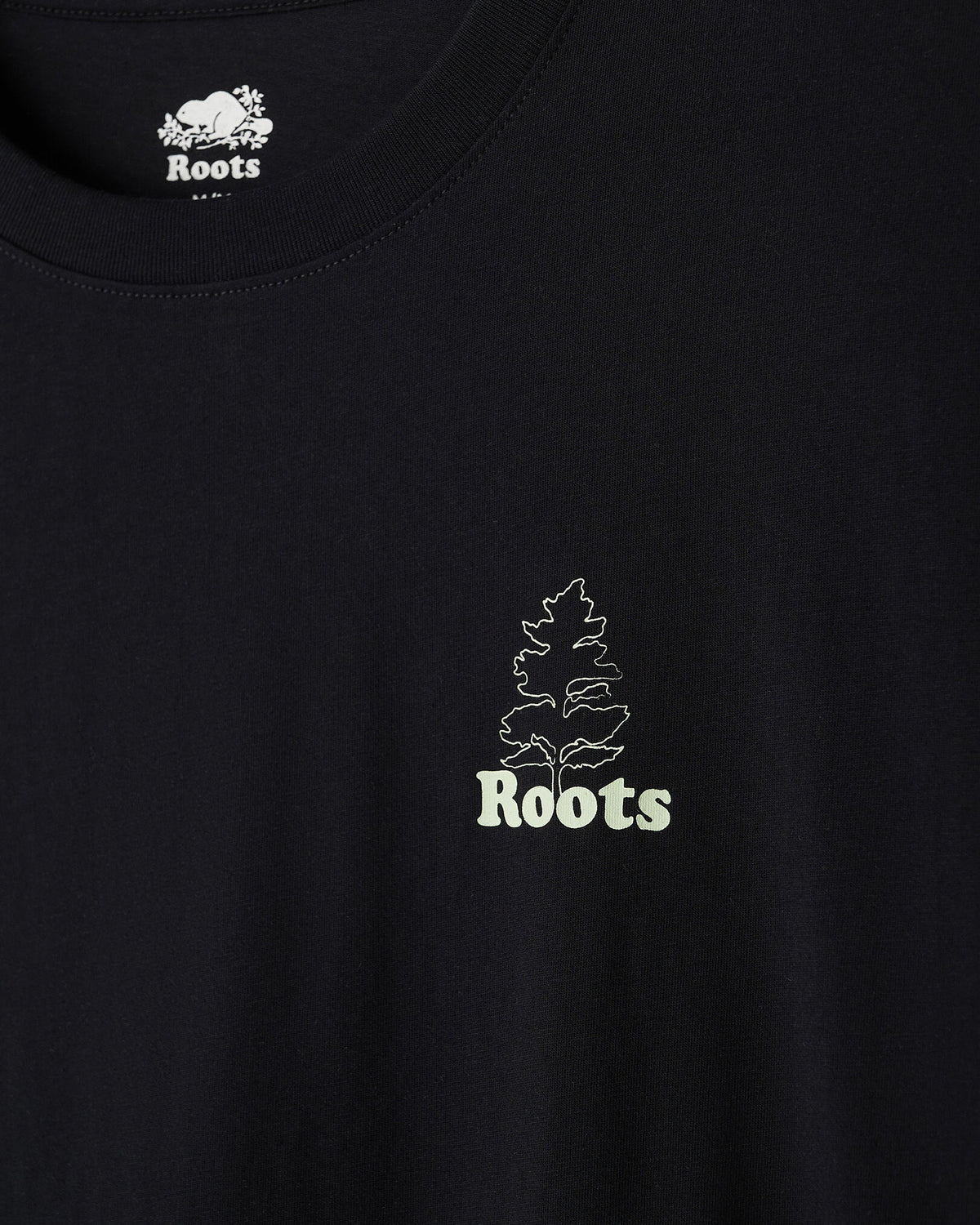 Mens Natural Habitat T-Shirt / BLACK