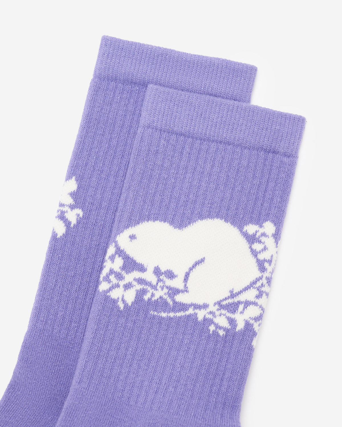 Adult Cooper Beaver Sock / WILD VIOLET