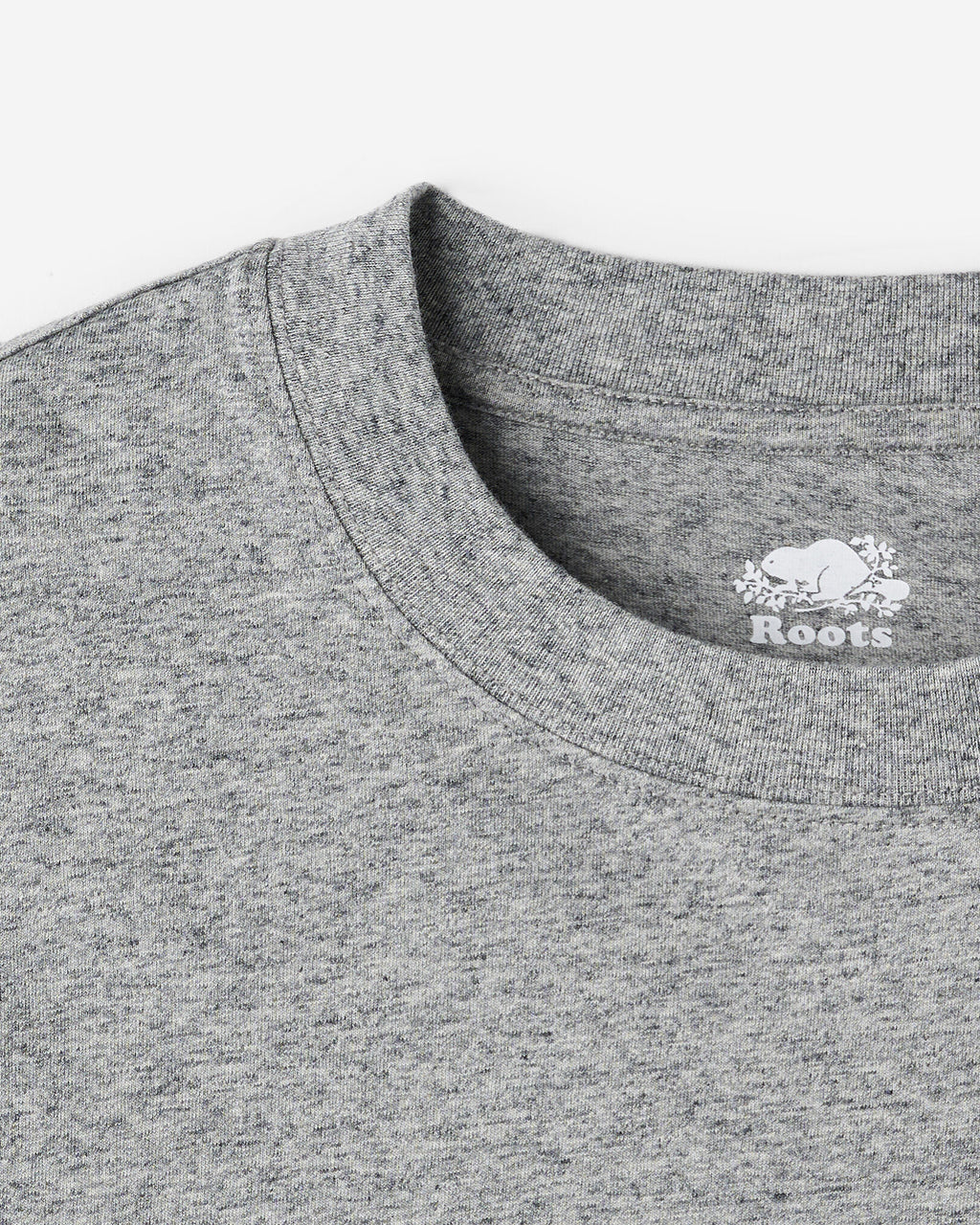 Mens Beavermark T-Shirt / SALT & PEPPER MIX