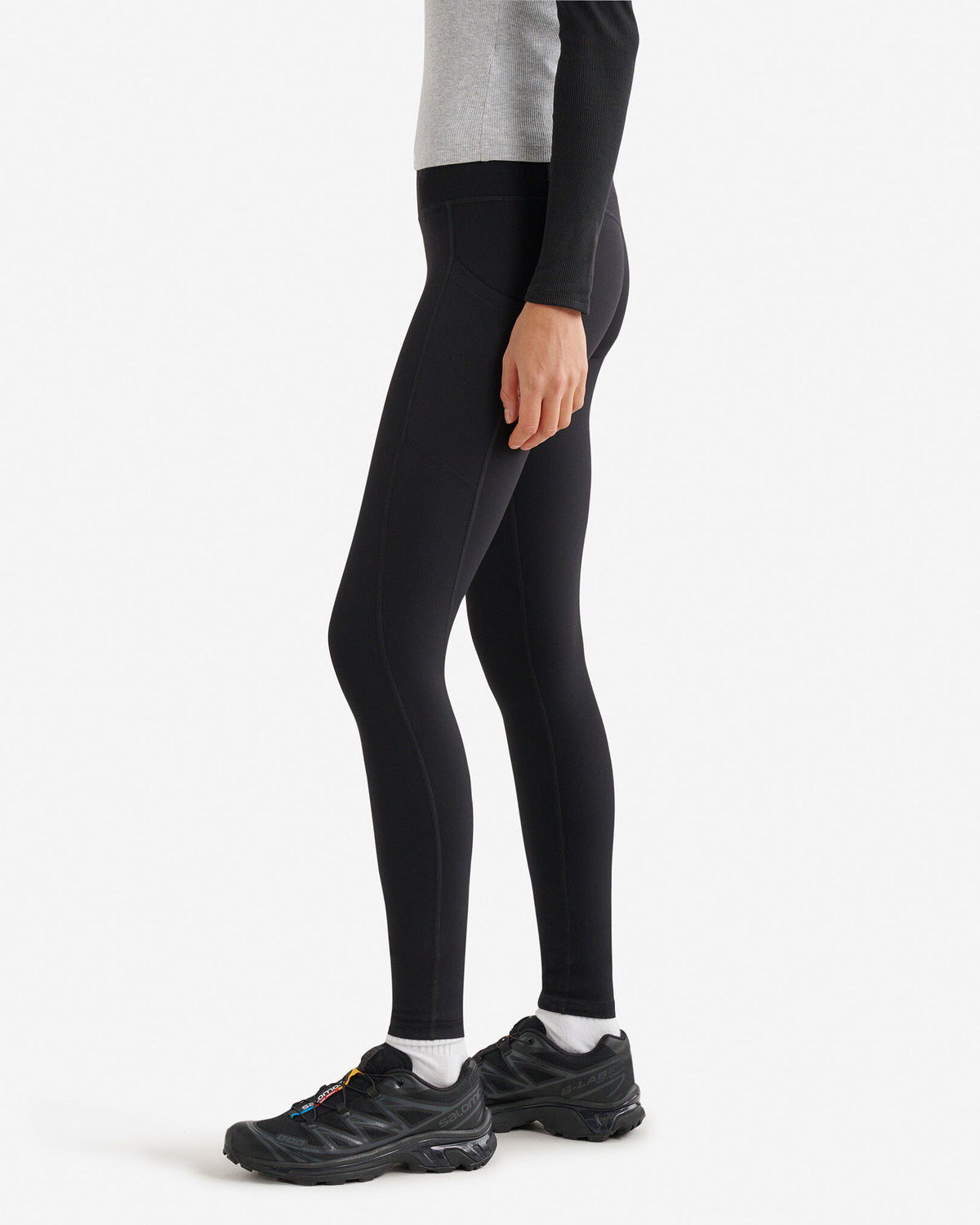 Restore Stretch Pocket Legging / BLACK