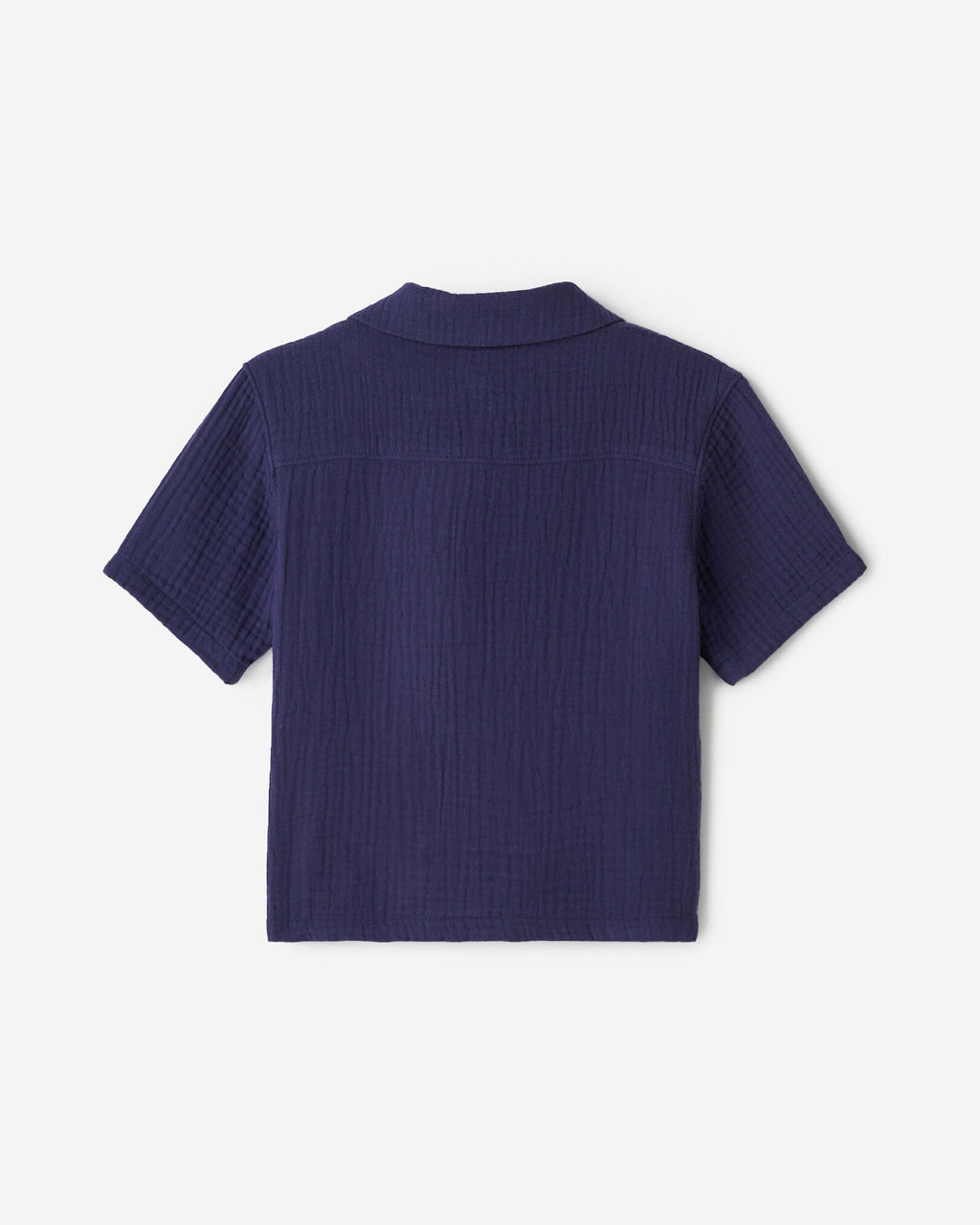 Toddler Isla Camp Shirt / INDIGO INK
