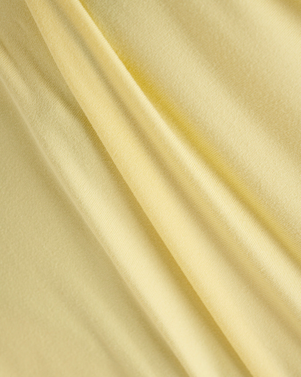 Renew Knit Crop T-Shirt / SUNSHINE YELLOW