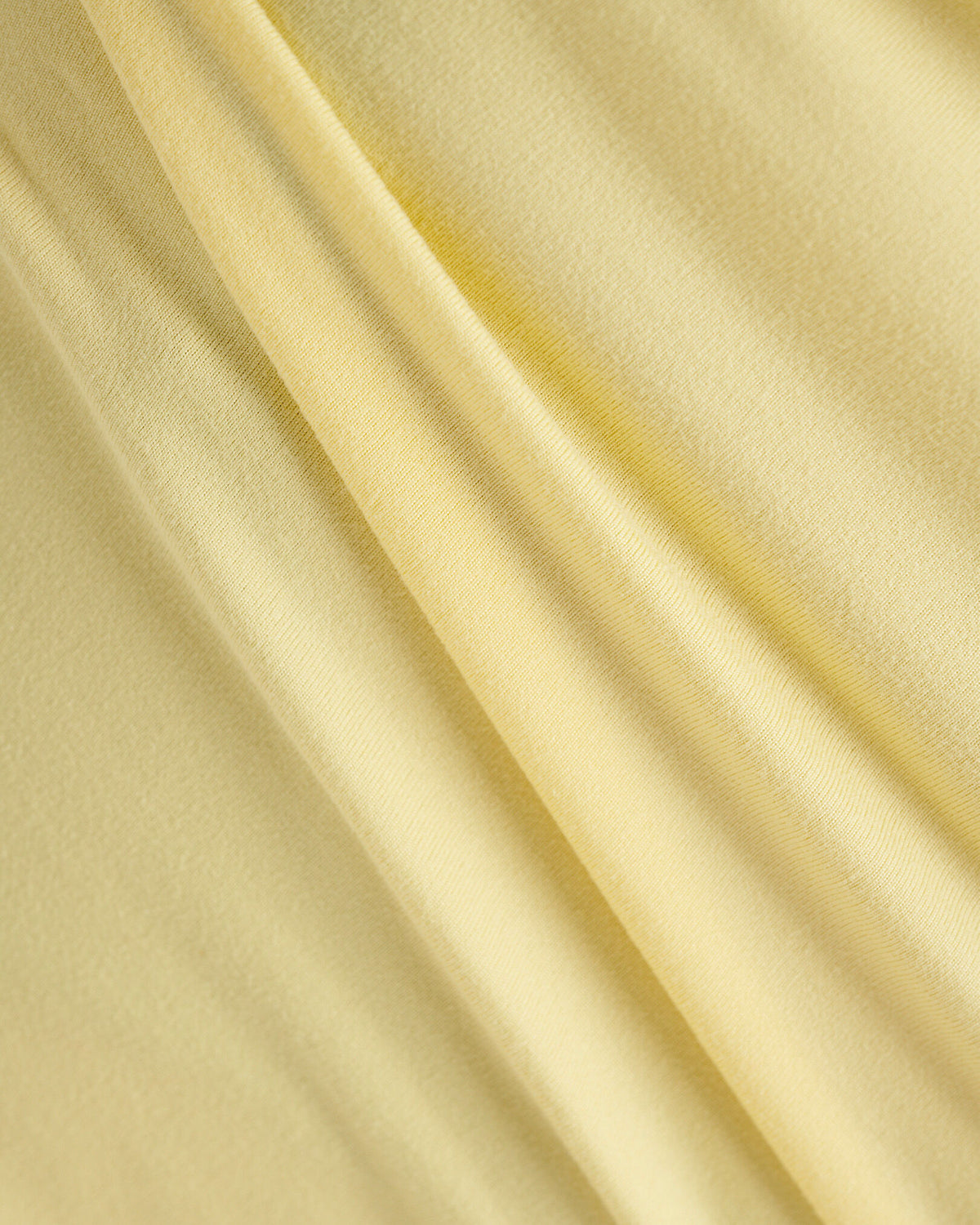 Renew Knit Crop T-Shirt / SUNSHINE YELLOW