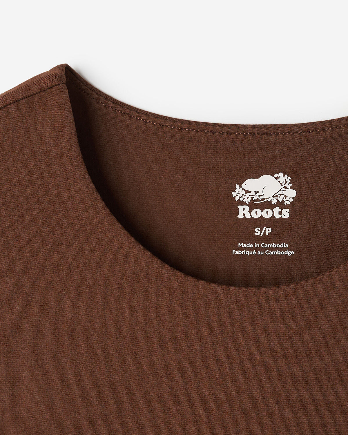 Renew Knit Muscle Tank / ROCKY ROAD BROWN