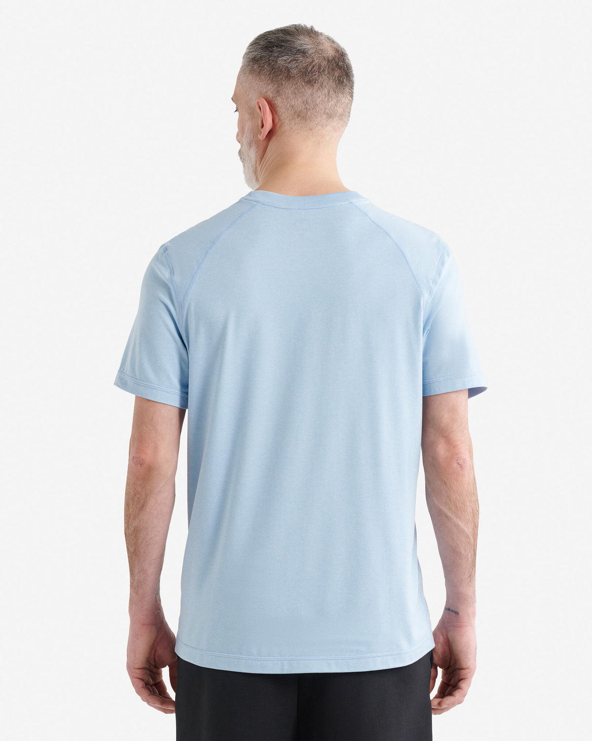 Renew Knit Short Sleeve Top / LIGHT SKY BLUE PPR