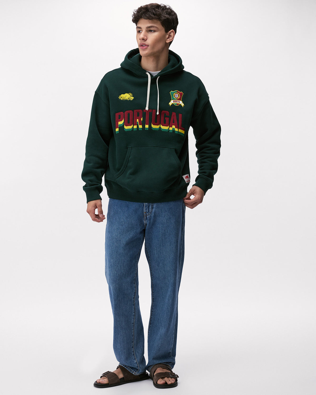 Worldwide Portugal Hoodie / VARSITY GREEN