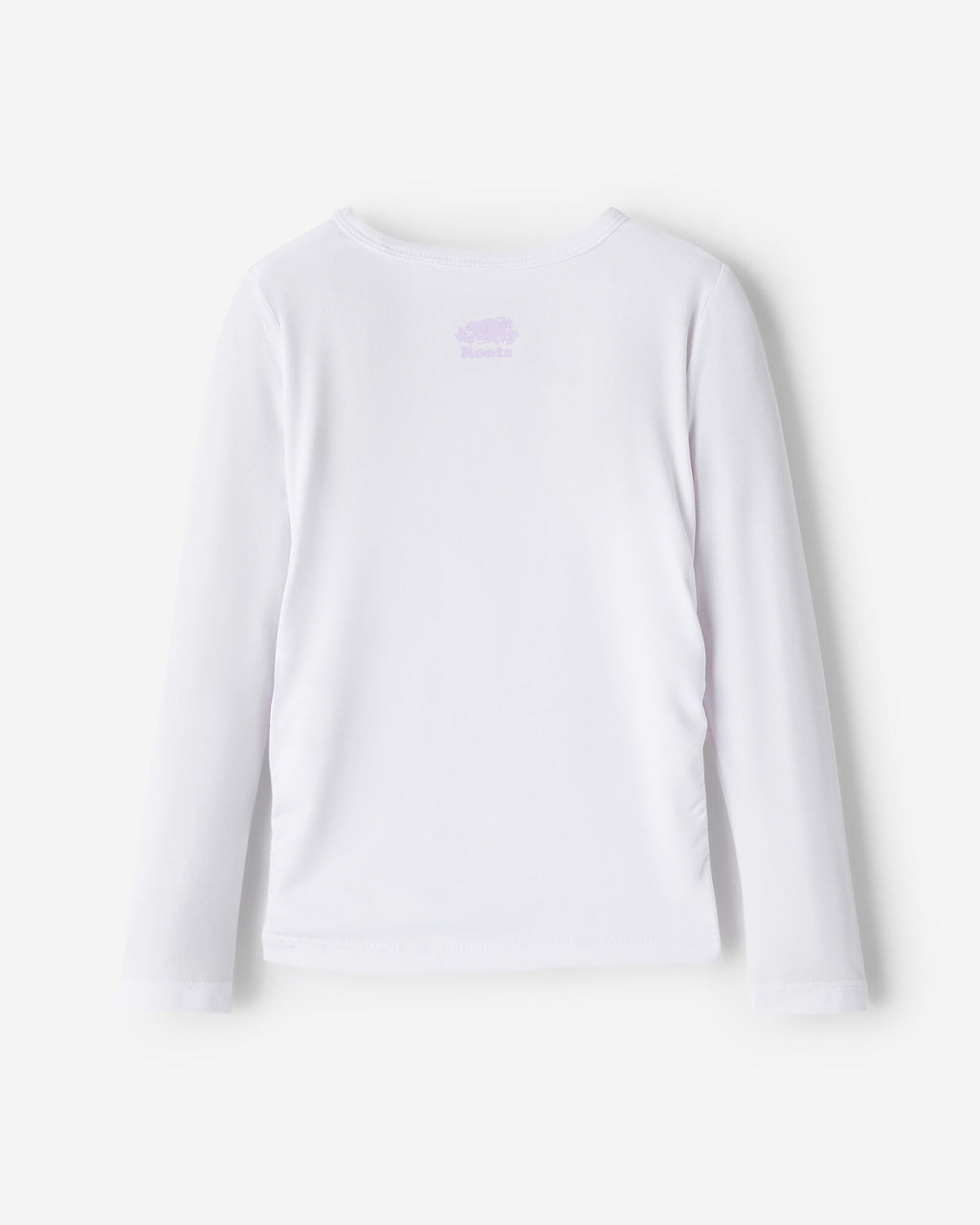 Toddler Girls Active Fitted T-Shirt / WHITE