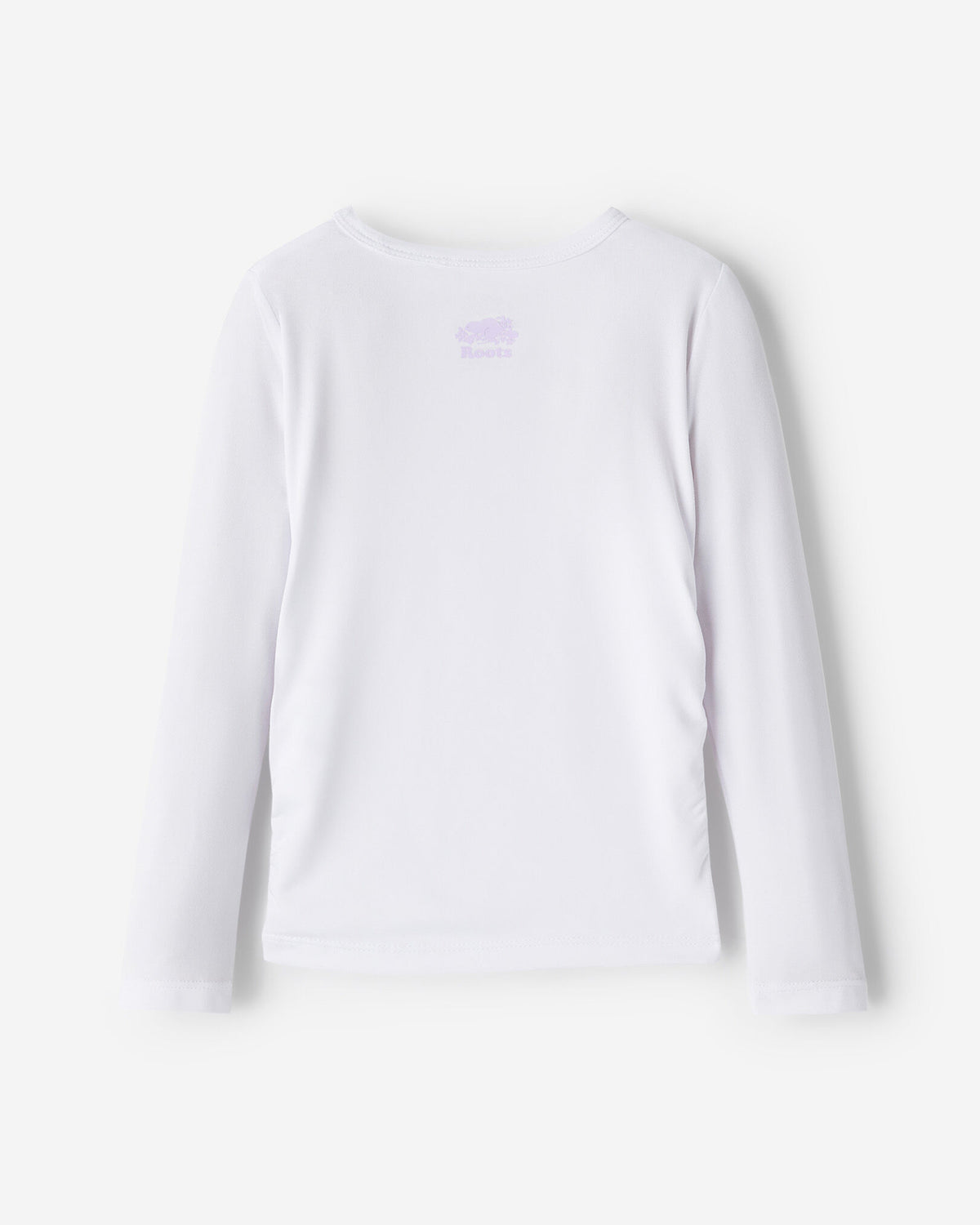 Toddler Girls Active Fitted T-Shirt / WHITE