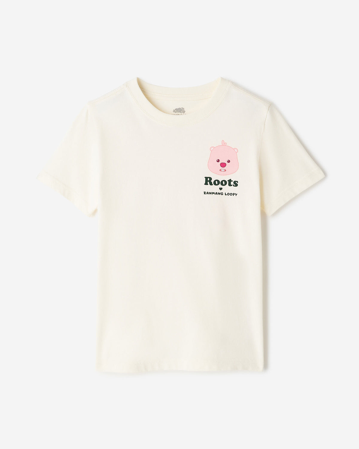 Kids  X Zanmang Loopy T-Shirt / EGRET