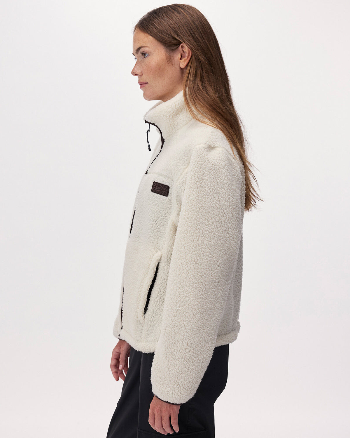 Alta Shearling Fleece Jacket / EGRET