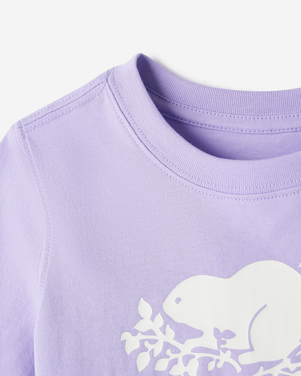 Toddler Organic Original Cooper Beaver T-Shirt / LAVENDER