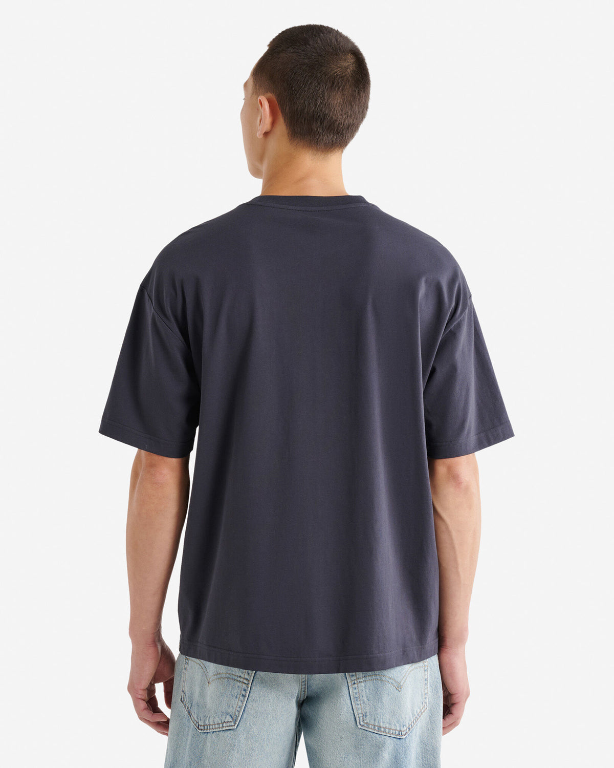 Mens Pocket Trail Relaxed T- Shirt / MIDNIGHT GREY