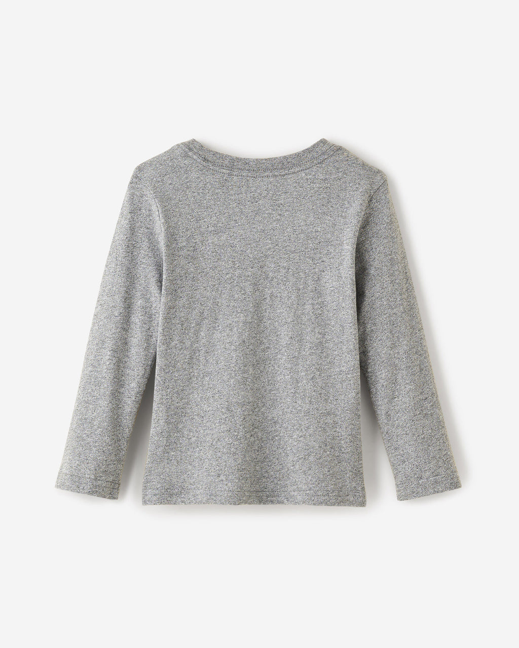 Toddler Organic Original Cooper Beaver Long Sleeve T-Shirt / SALT & PEPPER