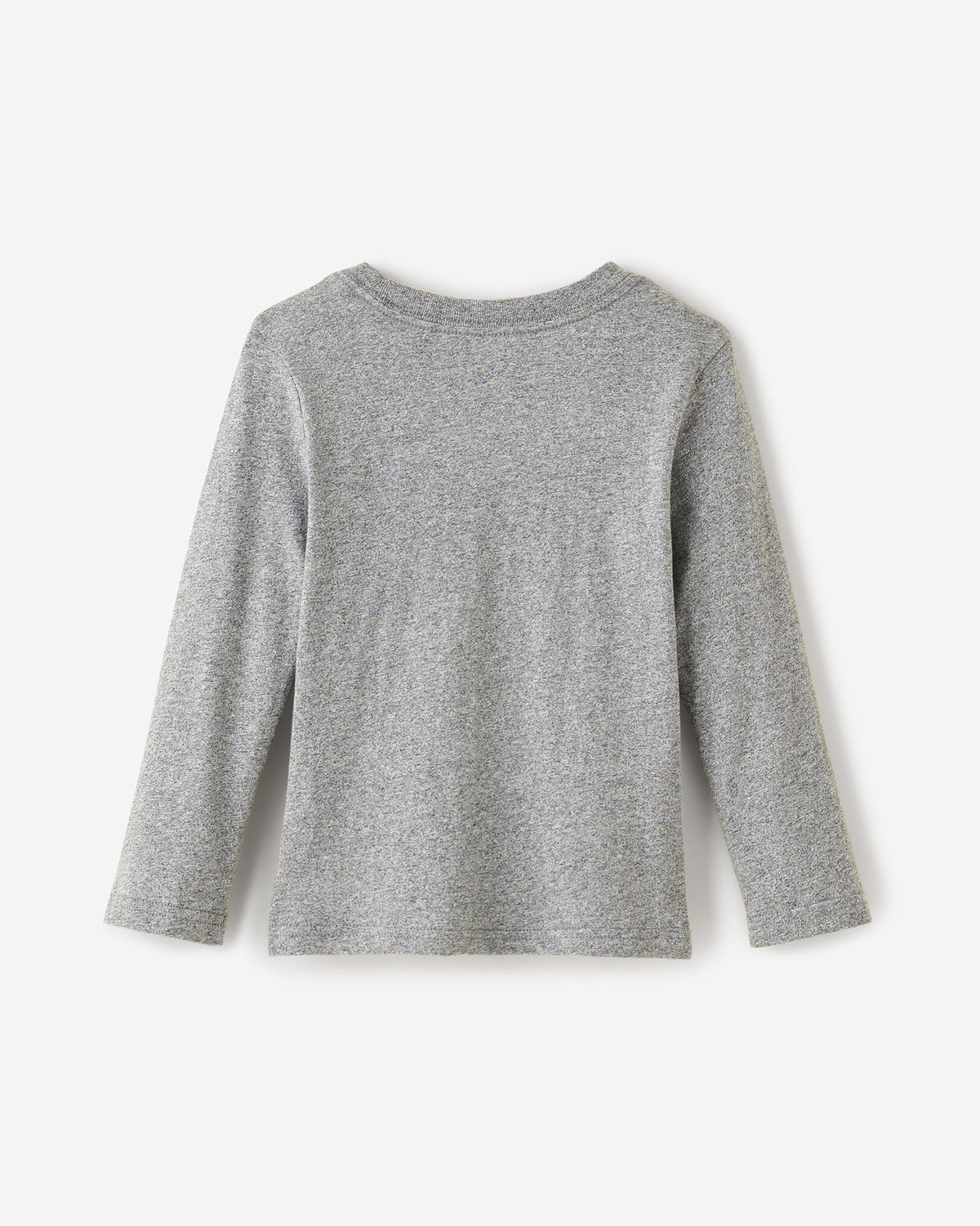 Toddler Organic Original Cooper Beaver Long Sleeve T-Shirt / SALT & PEPPER