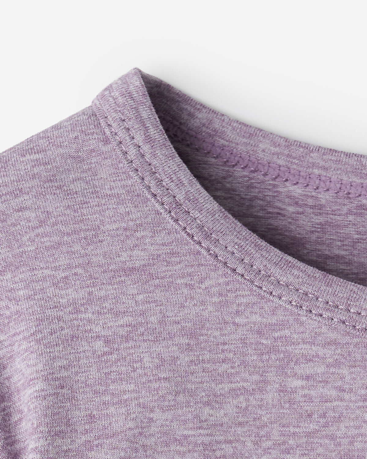 Toddler Girls Active Fitted T-Shirt / LAVENDER MIST PEPPER
