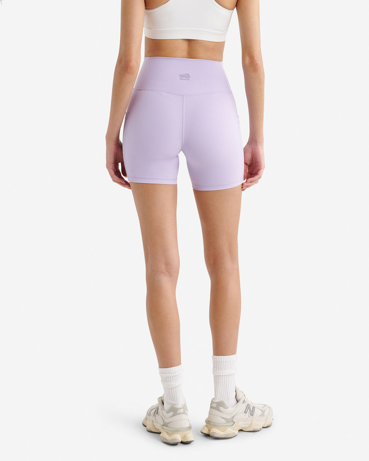 Restore Stretch Bike Short 5 Inch / LAVENDER
