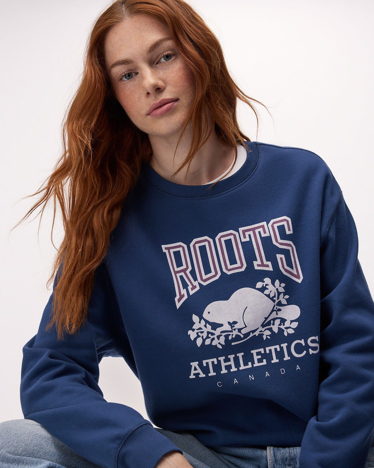 RBA Archive Relaxed Crew / DARK DENIM
