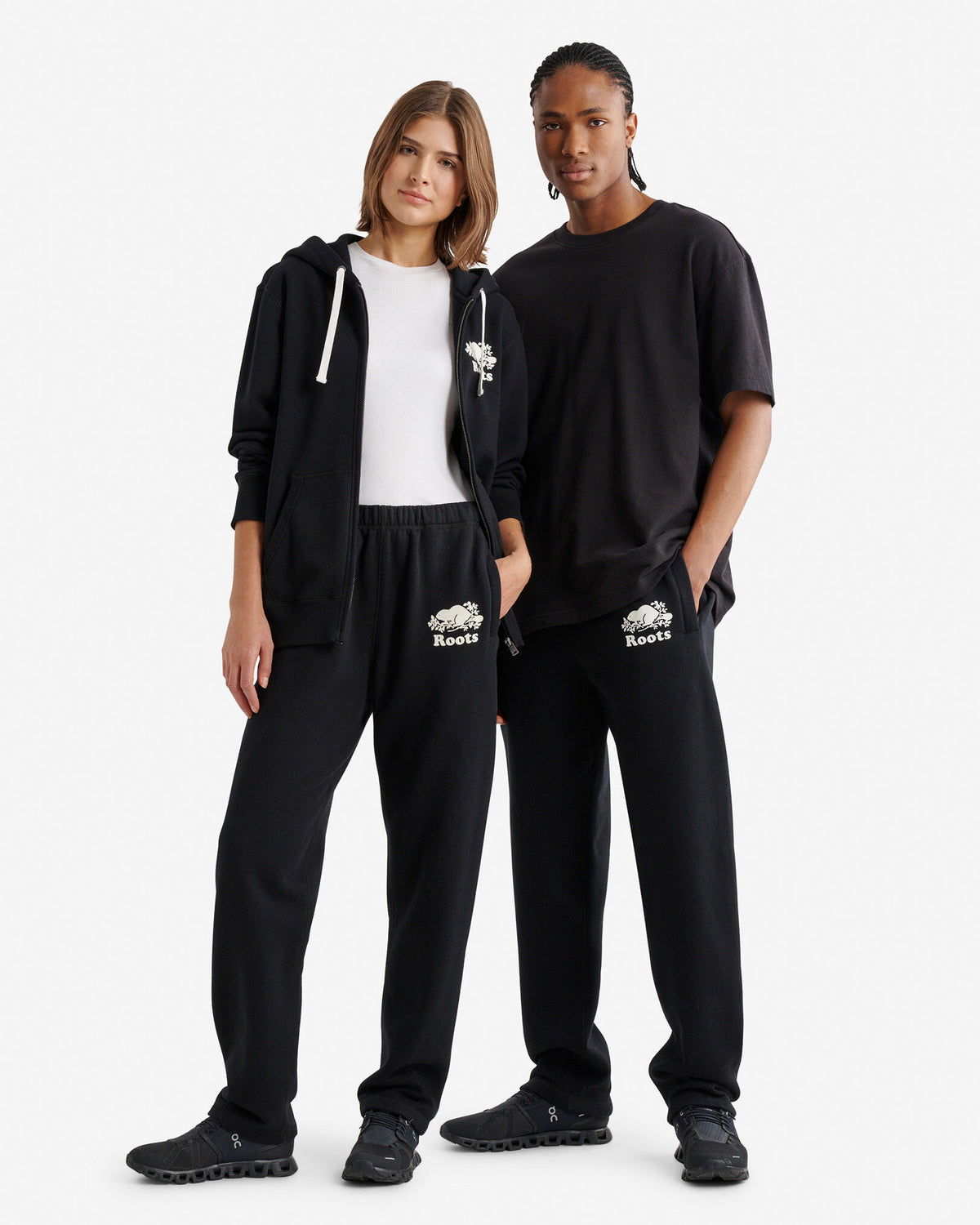 Organic Heritage Sweatpant / BLACK