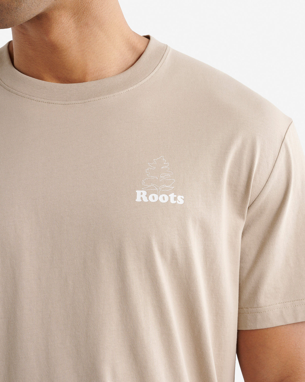 Mens Natural Habitat T-Shirt / WARM KHAKI