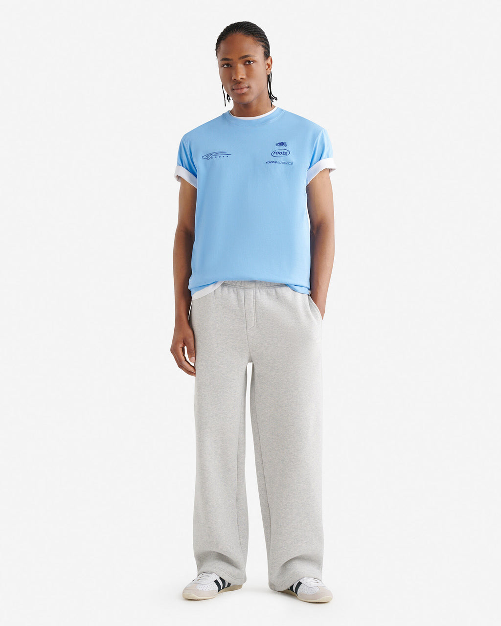 Mens Sponsored By Nature T-Shirt / ISLAND BLUE