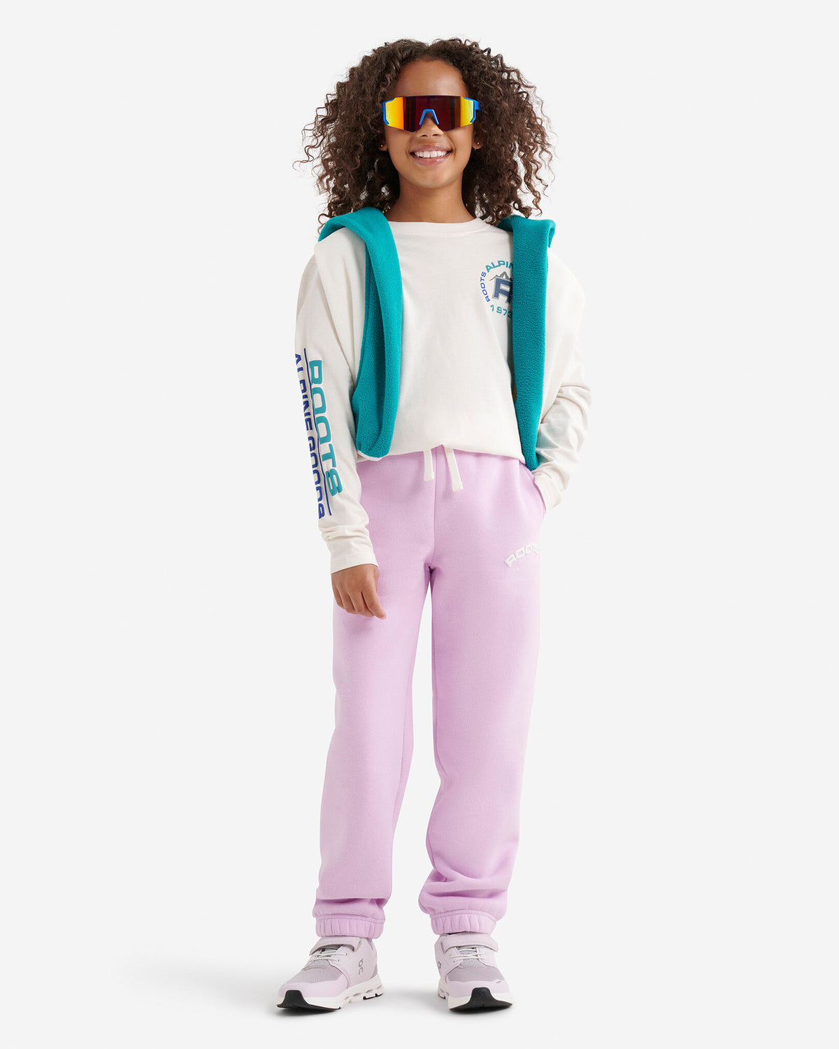 Kids Alpine Goods T-Shirt / GARDENIA WHITE